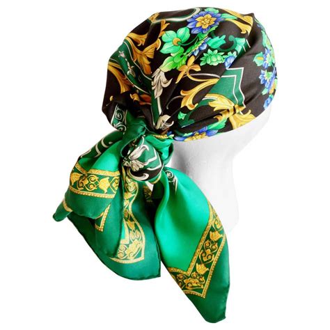 versace classic silk scarf|gianni Versace silk scarf.